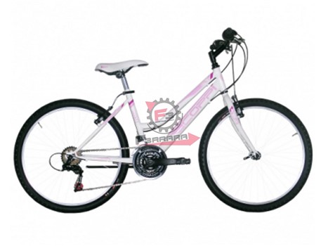 BICI JAUNTY 24 MTB DONNA 18V BIA/ROS