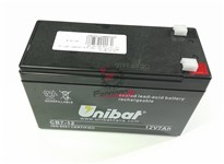 BATTERIA 12V 7AH SLA UNIBAT CB7-12