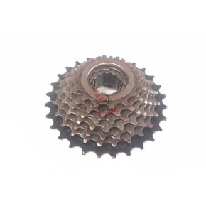 RUOTA LIBERA bicicletta 7 VEL MTB 13/28 FILETTO INDEX