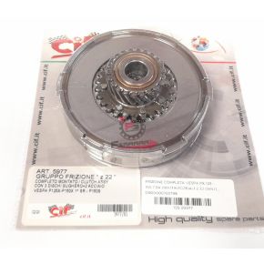 FRIZIONE COMPLETA VESPA PX 125 - 150 1°SR DENTI ELICOIDALI Z.22 DENTI DIRITTI Z.26 PIAGGIO 113070