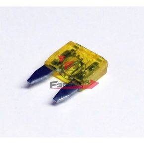 FUSIBILE MINI LAMA 20 AMP. GIALLO