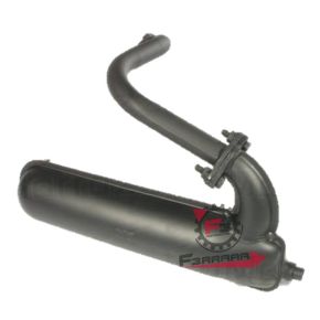 MARMITTA VESPA ET3 125 PER 50 NERA ATTACCO AL CILINDRO SITO