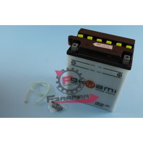 BATTERIA YB14L-A2 CON ACIDO OKYAMI 12V 14AH 134X89X166