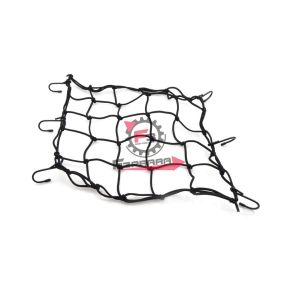 RETE PORTACASCO PER MOTO NERA