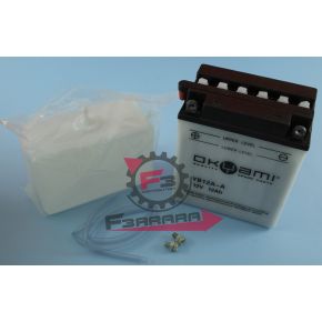 201.E07329 BATTERIA YB12A-A CON ACIDO OKYAMI