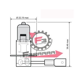 653.246510045 LAMPADA 12V 55W H3 PK225 OMG BIANCA