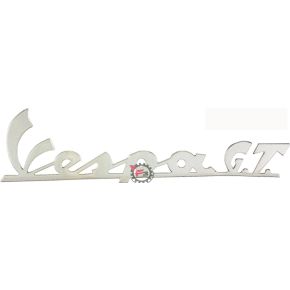 653.142720310 TARGHETTA -VESPA G.T.- 125 ALLUMINIO