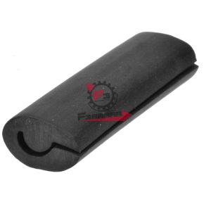 455.08973 BORDO SCUDO VESPA IN GOMMA NERA