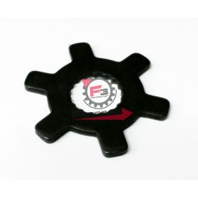 456.9915480 PIASTRINA TRAINO PULEGGIA ANTERIORE