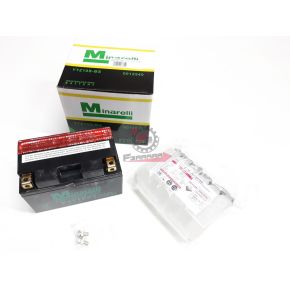 BATTERIA YTZ10S-BS CON ACIDO MINAREL HONDA 500/1000 12V 8,6AH