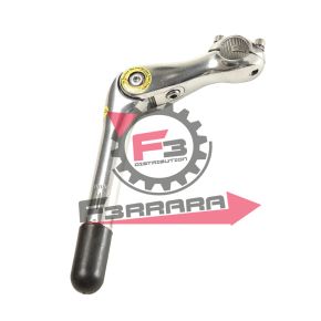 PIANTONE MANUBRIO BICI 22,2 REGOLAB. L.85 ALLUMINIO SILVER