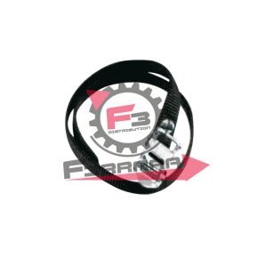 CINGHIETTE CORSA TESSUTO NERO (CP)