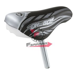 450GR SELLA BIMBO CON TUBO 22 NERA ARGENTO