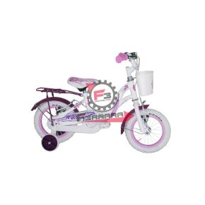 458.RM2D1200018BI BICI TAYLOR 12 BIMBA BIANCO/ROSA