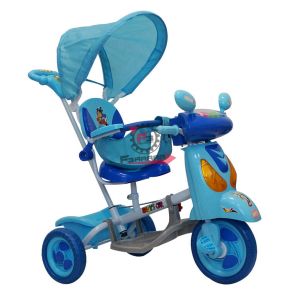 TRICICLO SCOOTER BLU