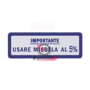 500.08681 ADESIVO MISCELA 5% BLU VESPA