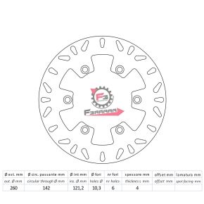 501.DF4022A DISCO FRENO SUZUKI BURGMAN 250 ANT.