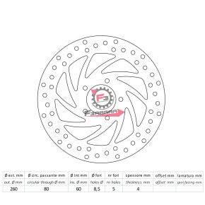 501.DF4038A DISCO FRENO ANT. DF4038A NEWFREN