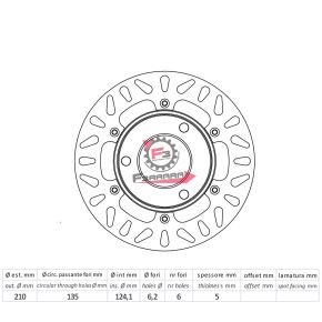 501.DF4085A DISCO FRENO BURGMAN 250/400 03/06