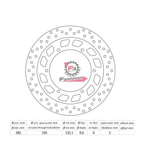 501.DF5078A DISCO FRENO YAMAHA T-MAX 500 01 ANT.