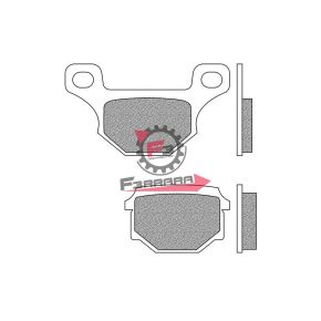 501.FD0077BA PASTIGLIE FRENO SCOOTER FD0077 (SR)