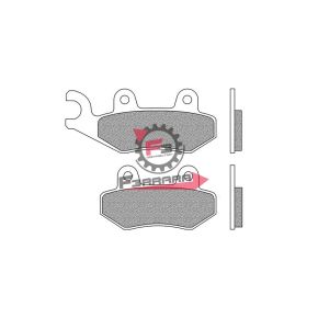 501.FD0122BE PASTIGLIE FRENO SCOOTER FD0122 (SR)