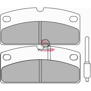 501.FDB2153P PASTIGLIE FRENO LIGIER FD0343 (SR)