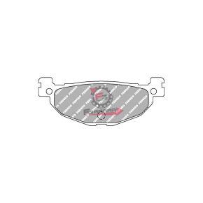 PASTIGLIE FRENO MOTO FD0378 (SR) ECO FRICTION FERODO