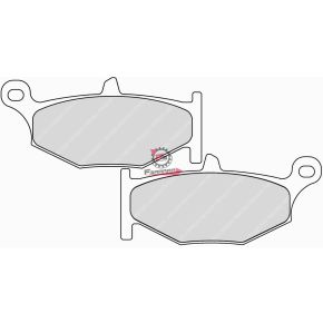 501.FDB2213P PASTIGLIE FRENO MOTO FD0402 (SR)