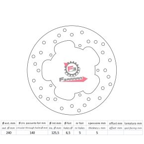 501.FMD0054R DISCO FRENO BEVERLY 500 POST. 56498R