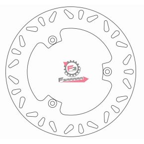 FMD0444R DISCO FRENO MAJESTY 400 POST.07/11