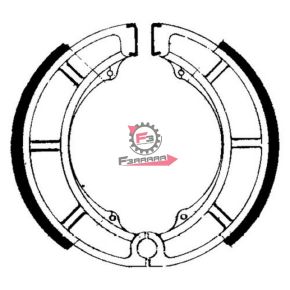 501.FSB784 GANASCE FRENO POST. SUZUKI VS 800