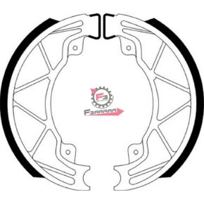 501.FSB954 GANASCE FRENO HEXAGON LX 125 (SR)