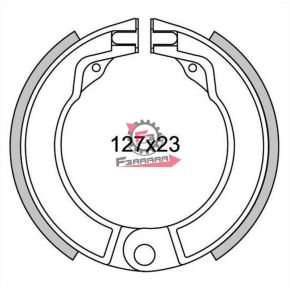 GANASCE FRENO VESPA 125/150 POST(SR) 51>62 NEWFREN POSTERIORE