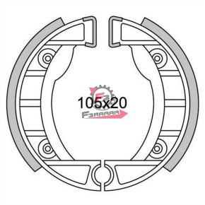 501.GF0152 GANASCE FRENO CICLOMOTORE F105 (SR)