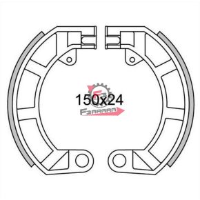 501.GF0159 GANASCE FRENO VESPA 50 SP POST.(SR)