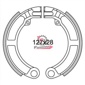 501.GF0160 GANASCE FRENO VESPA 150 SUPER (SR)