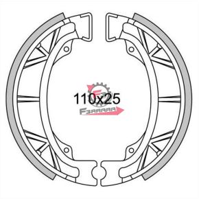 501.GF1043 GANASCE FRENO KYMCO PEUGEOT (SR)