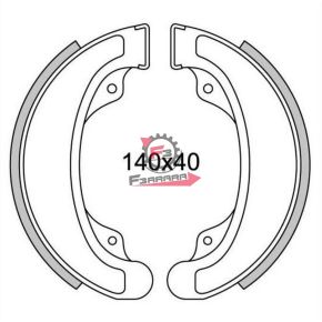 501.GF1192 GANASCE FRENO MOTO GF1192 (SR)