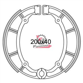 GANASCE YAMAHA VIRAGO GF1204 (SR)