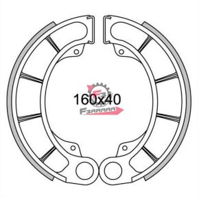 501.GF1214 GANASCE FRENO HONDA VT SHADOW (SR)