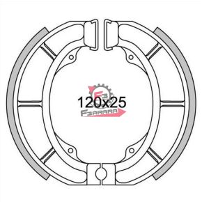 501.GF1233 GANASCE FRENO SUZUKI GF1233 (SR)