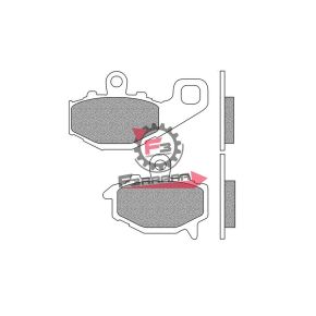 501.FD0207TS PASTIGLIE FRENO MOTO FD0207 (SR)