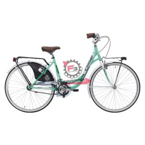 130.2819608 BICI LIBERTY 26 DONNA 6V VERDE/BIANC