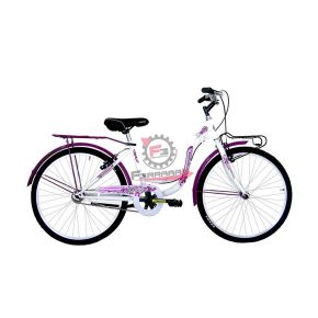 BICI DONNA 24 TAYLOR 6V BIANCO/FUXIA COPPI