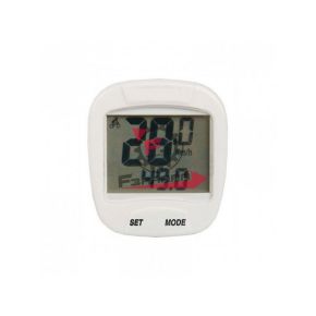 067.CC244554 CICLOCOMPUTER 10 FUNZIONI BIANCO