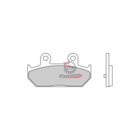 501.FDB2173SM PASTIGLIE FRENO SCOOTER FD0356 (SR)