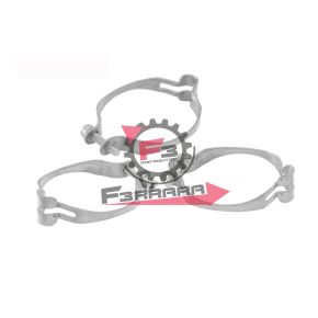 FERMAGUAINA TELAIO 25,4 INOX