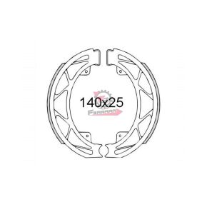 501.FSB954A GANASCE FRENO HEXAGON LX 125 (SR)