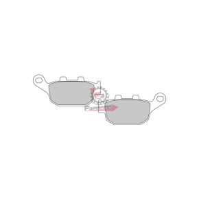 PASTIGLIE FRENO MOTO FD0136 (SR)